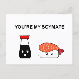 Je bent mijn soymaat suziethesushi briefkaart