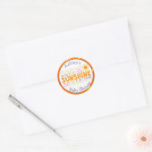 Je bent mijn Stickers van het Sunshine Baby shower (Envelop)