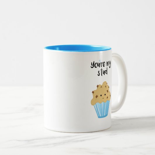 Je bent mijn stud MUFFIN - Mok (Voorkant rechts)