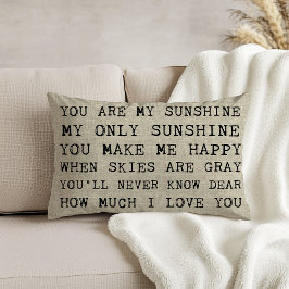 JE BENT MIJN SUNSHINE | Accent Pillow Kussen