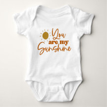 Je bent mijn Sunshine Baby Bodysuit.