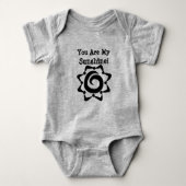Je bent mijn Sunshine Baby Bodysuit. Romper (Voorkant)
