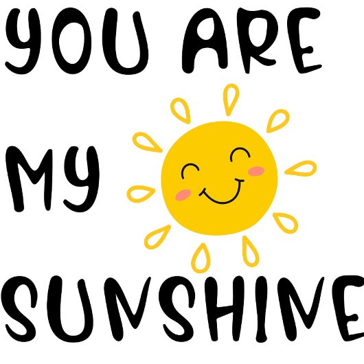 Je bent mijn Sunshine Baby Bodysuit. Romper