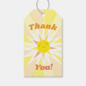 Je bent mijn Sunshine Baby shower Dank je Cadeaulabel (Voorkant)