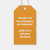 Je bent mijn Sunshine Baby shower Dank je Cadeaulabel (Achterkant)