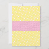 Je bent mijn Sunshine Baby shower Invitation Kaart (Achterkant)