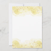 Je bent mijn Sunshine Baby shower Kaart (Achterkant)