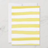 Je bent mijn Sunshine Baby shower nodigt uit Kaart (Achterkant)