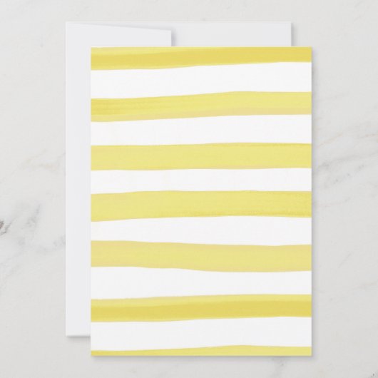 Je bent mijn Sunshine Baby shower nodigt uit Kaart (Achterkant)