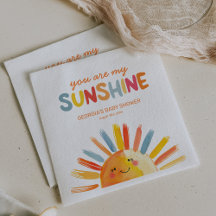 Je bent mijn Sunshine Baby shower