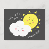 Je bent mijn Sunshine Briefkaart (Voorkant)