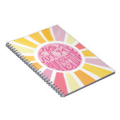 Je bent mijn Sunshine Bright Waterverf cadeau Notitieboek (Rechterzijde)
