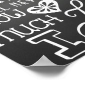 Je bent mijn Sunshine Chalkboard Poster (Hoek)