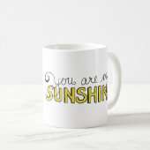 Je bent mijn Sunshine Coffee Mok (Voorkant rechts)