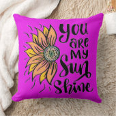 Je bent mijn Sunshine Cotton Sierkussen (Deken)