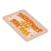 Je bent mijn Sunshine Groovy Grafisch Magneet (Rechterzijde)