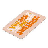 Je bent mijn Sunshine Groovy Grafisch Magneet (Linkerzijde)