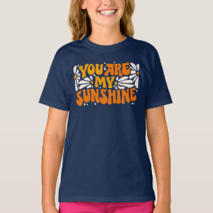Je bent mijn Sunshine Groovy Grafisch T-shirt