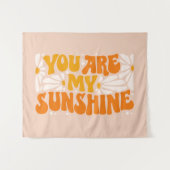 Je bent mijn Sunshine Groovy Grafisch Wandkleed (Voorkant (horizontaal))