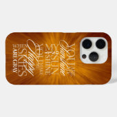Je bent mijn Sunshine Hoesje-Mate iPhone Case (Achterkant (horizontaal))