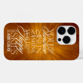 Je bent mijn Sunshine Hoesje-Mate iPhone Case (Achterkant (horizontaal))