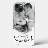 Je bent mijn Sunshine Iphone 13 Hoesje (Achterkant)