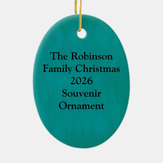 Je bent mijn Sunshine Kleurrijk Keramisch Ornament (Achterkant)