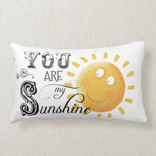 Je bent mijn Sunshine Lumbar Pillow Kussen