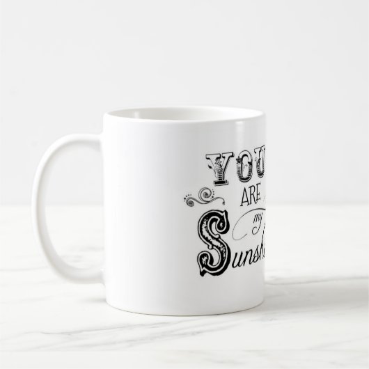 Je bent mijn Sunshine Mok (Links)