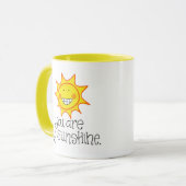 Je bent mijn Sunshine Mok (Voorkant links)