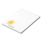 Je bent mijn Sunshine Notitieblok (Linkerzijde)