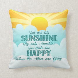 Je bent mijn Sunshine Pillow Kussen