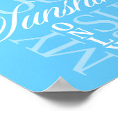 Je bent mijn Sunshine Poster (Hoek)