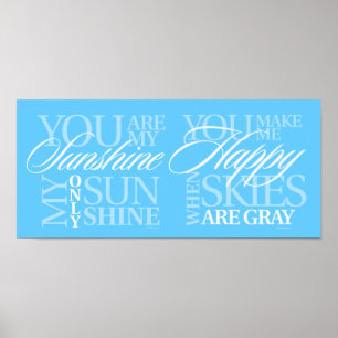 Je bent mijn Sunshine Poster