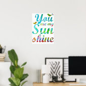 Je bent mijn Sunshine Print (Thuiskantoor)