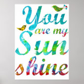Je bent mijn Sunshine Print (Voorkant)