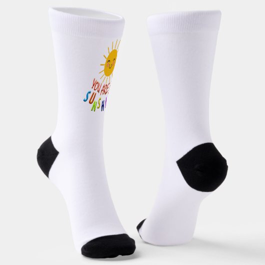 JE BENT MIJN SUNSHINE SOKKEN (Gebogen)