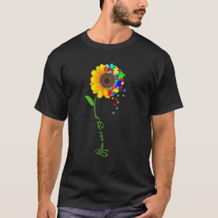 Je bent mijn Sunshine Sunflower Autisme Awareness  T-shirt