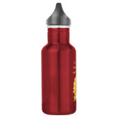 Je bent mijn Sunshine Sunflower Flower Quote Waterfles (Links)