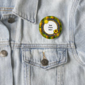 Je bent mijn Sunshine Sunflower Pinback Button (In situ)