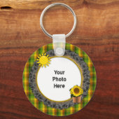Je bent mijn Sunshine Sunflower Sleutelhanger (Voorkant)