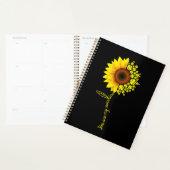 Je bent mijn Sunshine Sunflower Softball Planner (Display)