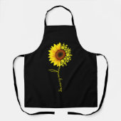 Je bent mijn Sunshine Sunflower Softball Schort (Voorkant)