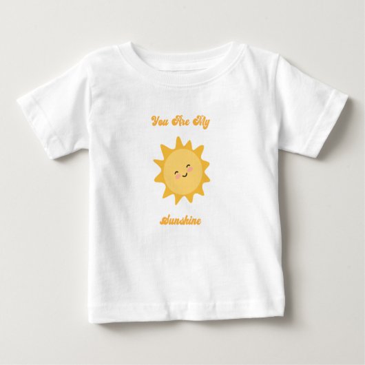 Je bent mijn Sunshine T-shirt (Voorkant)