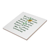 JE BENT MIJN SUNSHINE TEGELTJE (Zijkant)