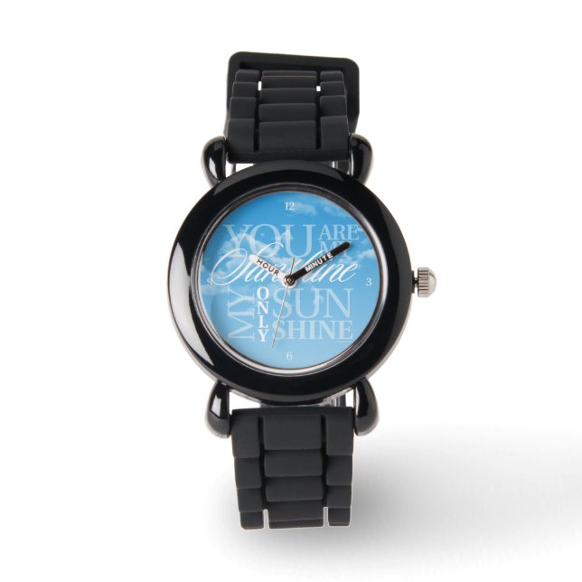 Je bent mijn Sunshine Watch Horloge (Voorkant)
