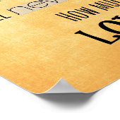 Je bent mijn Sunshine Word Art Typografie Poster (Hoek)