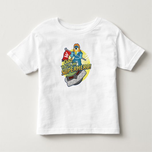 Je bent mijn superheld kinder shirts (Voorkant)