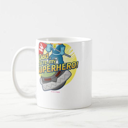 Je bent mijn superheld koffiemok (Links)