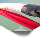 Je bent mijn superheld pa Vaderdag Foto Poster (Hoek)